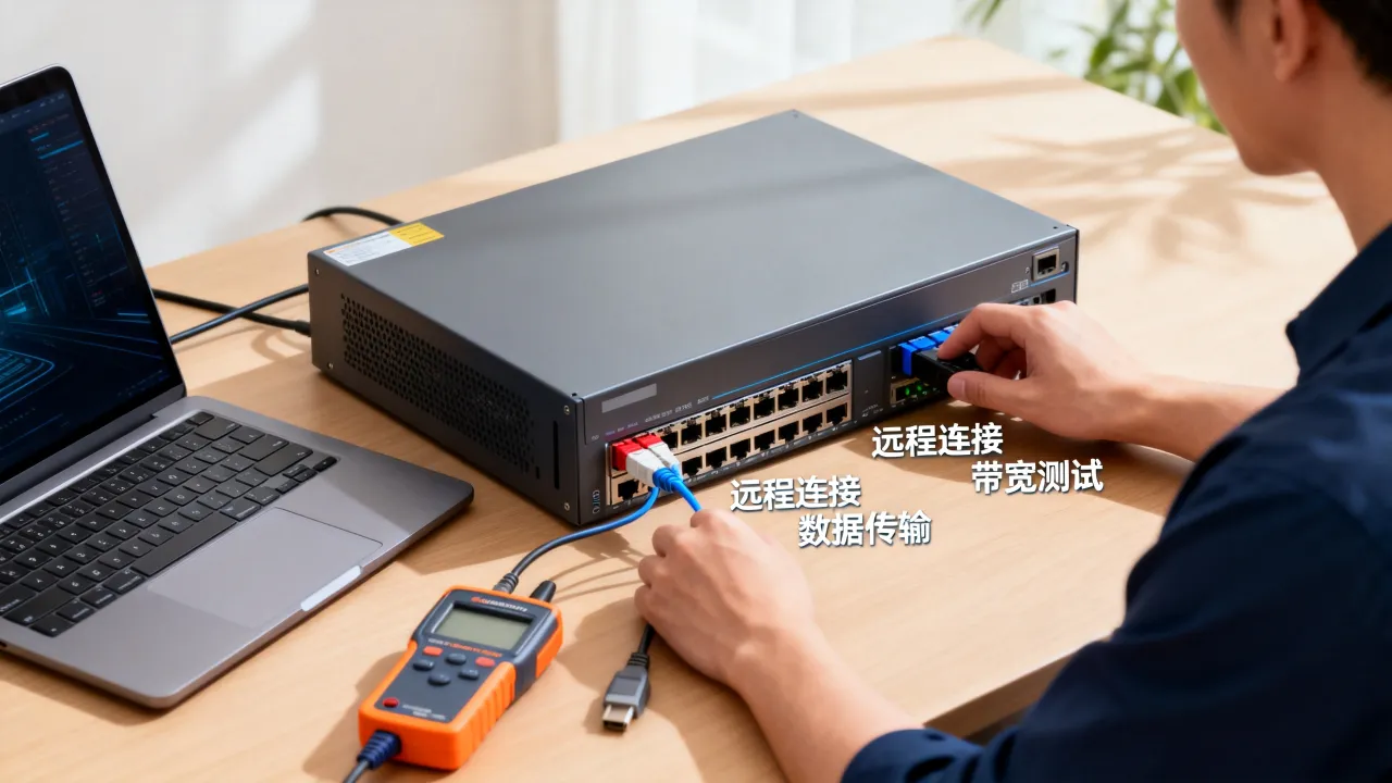 如何远程测试服务器网速?服务器带宽测速方法