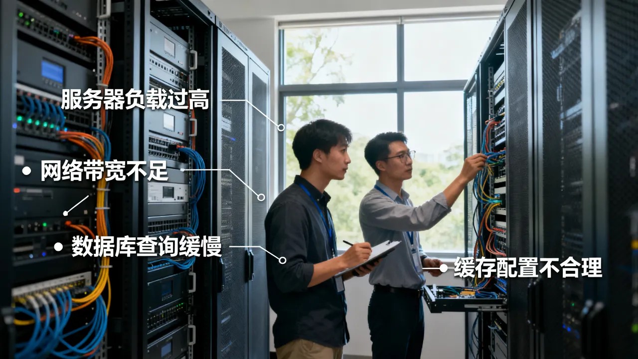 为什么服务器慢，网站响应慢是什么原因，怎么解决？