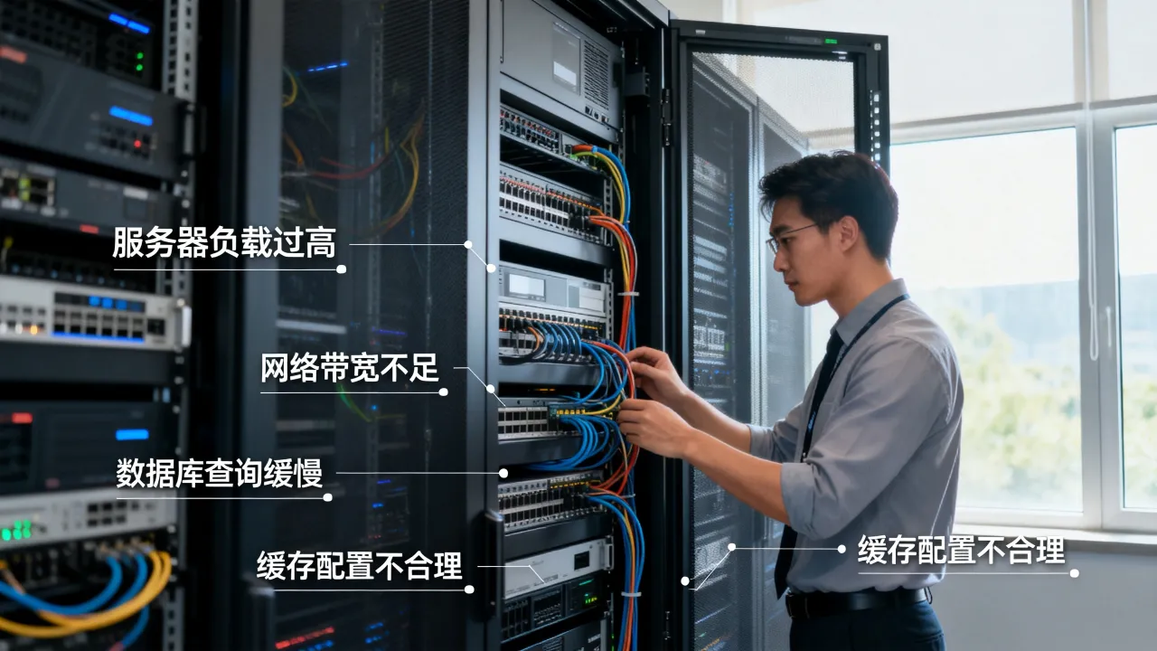 为什么服务器慢，网站响应慢是什么原因，怎么解决？