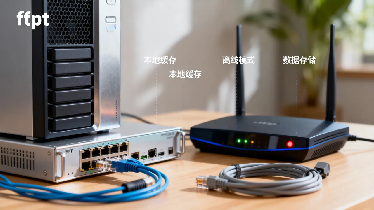 ftp服务器断网为什么还能用，到底是什么原因？
