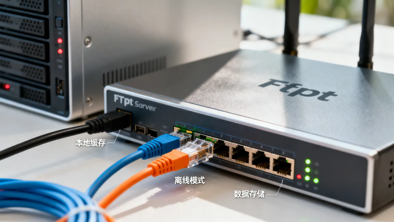 ftp服务器断网为什么还能用，到底是什么原因？