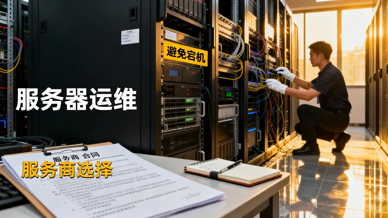 瓦房店服务器运维如何避免宕机？服务商怎么选靠谱的