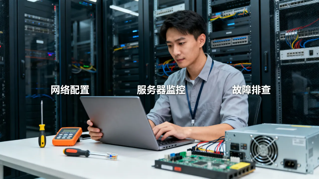 转服务器运维怎么做?新手转行服务器运维需要学什么