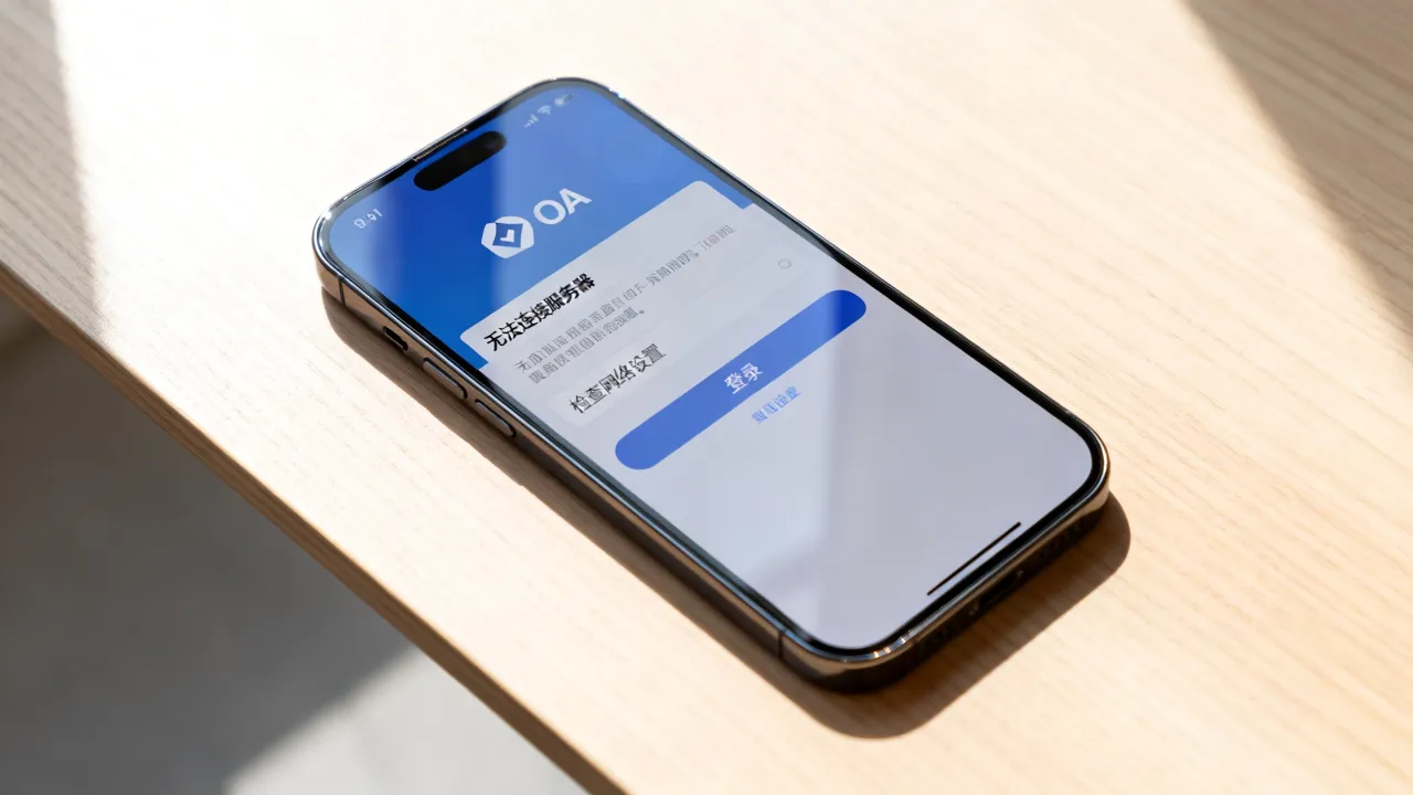 手机OA为什么无法登录服务器,登录不上是什么原因? 手机OA为什么无法登录服务器,登录不上是什么原因?