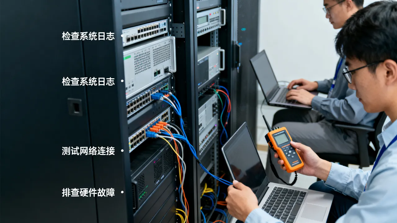 长乐服务器运维怎么做，服务器故障排查方法