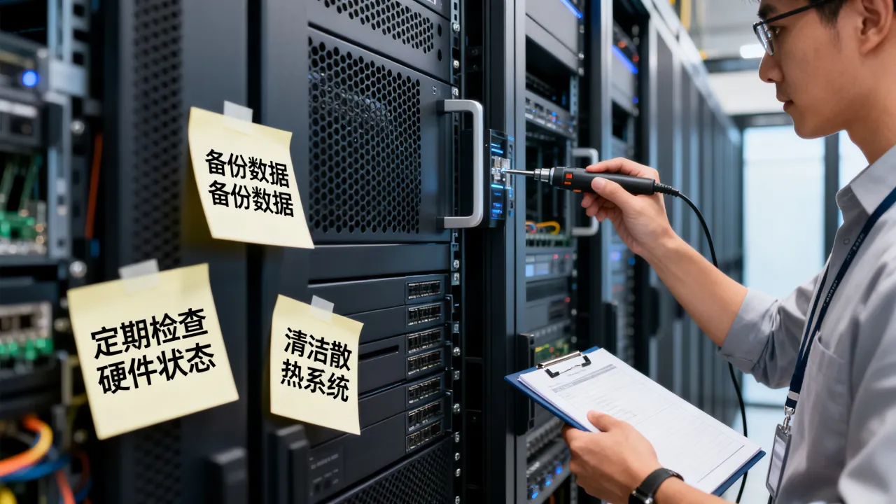服务器维保注意事项有哪些?,服务器维保怎么做