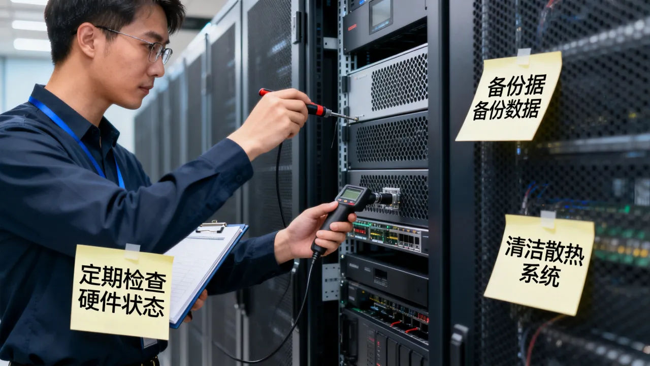服务器维保注意事项有哪些？，服务器维保怎么做