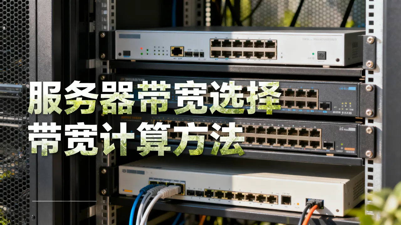 服务器多大宽带合适，如何选择带宽大小？