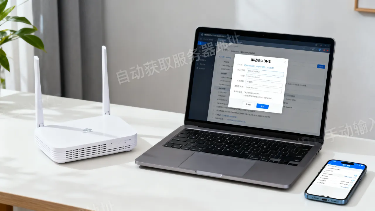 宽带自动服务器地址是什么，怎么设置才正确？