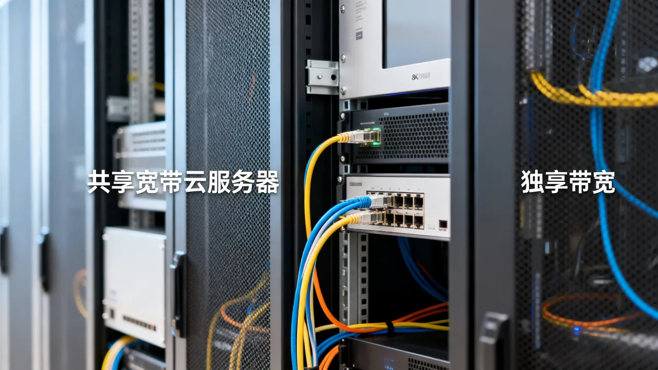 共享宽带云服务器怎么样，和独享带宽有什么区别