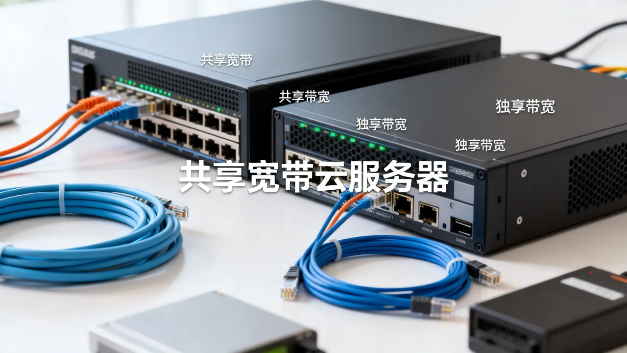共享宽带云服务器怎么样，和独享带宽有什么区别