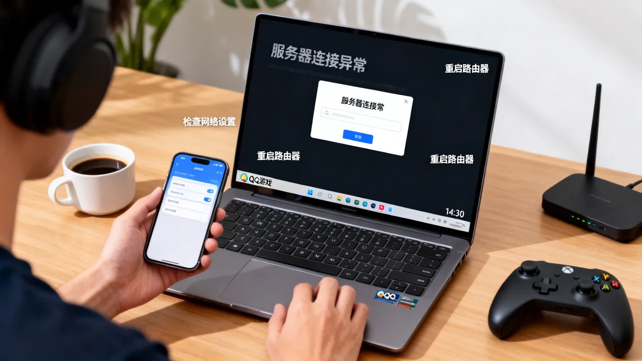 为什么QQ游戏服务器老显示,QQ游戏服务器老显示异常怎么回事? 为什么QQ游戏服务器老显示,QQ游戏服务器老显示异常怎么回事?