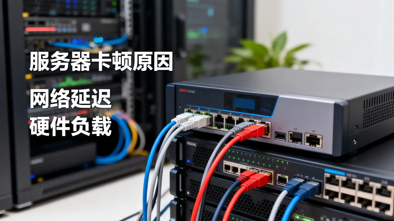 进服务器为什么卡顿，服务器卡顿是什么原因造成的