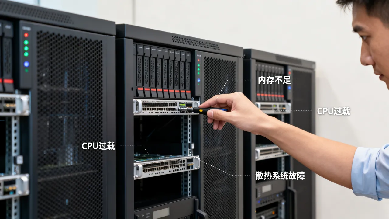 服务器为什么总是卡死，服务器卡死怎么解决？