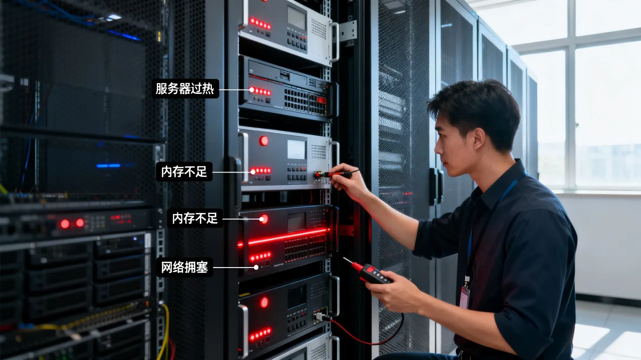 为什么服务器容易崩溃，服务器崩溃原因和解决方法是什么？