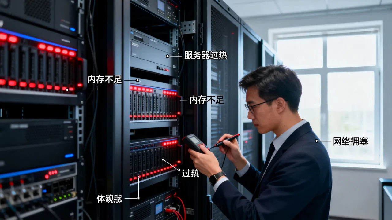 为什么服务器容易崩溃，服务器崩溃原因和解决方法是什么？