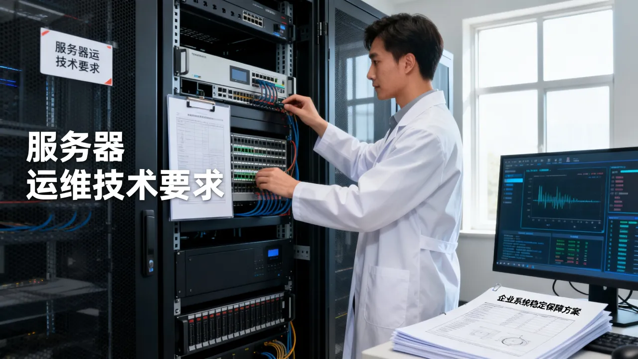 服务器运维技术要求有哪些？企业如何保障系统稳定运行