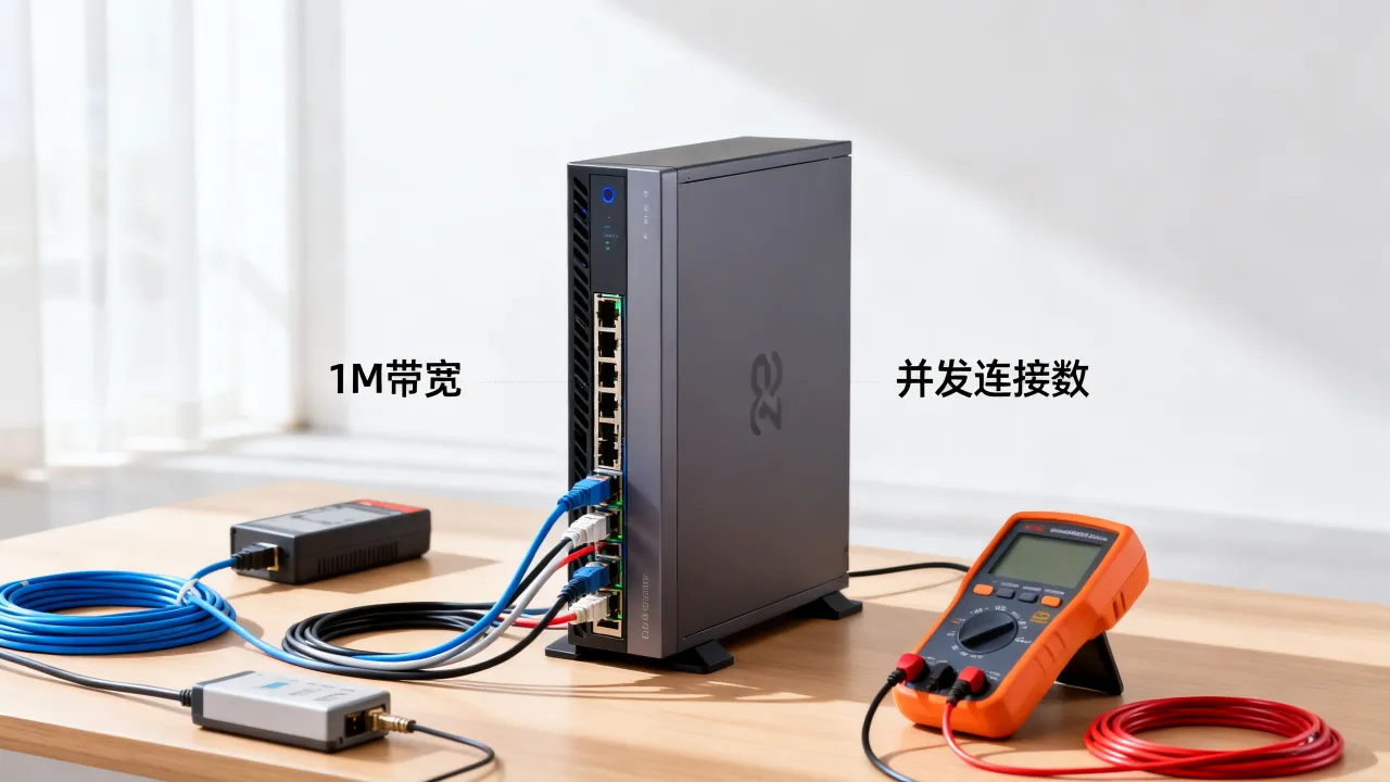 1M网速服务器够用吗，1M带宽服务器能带多少人在线？