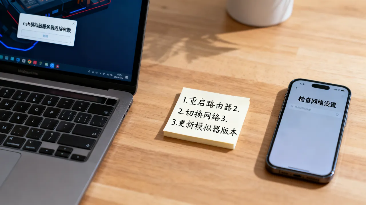 nsh模拟器为什么找不到服务器，服务器连接失败怎么办？