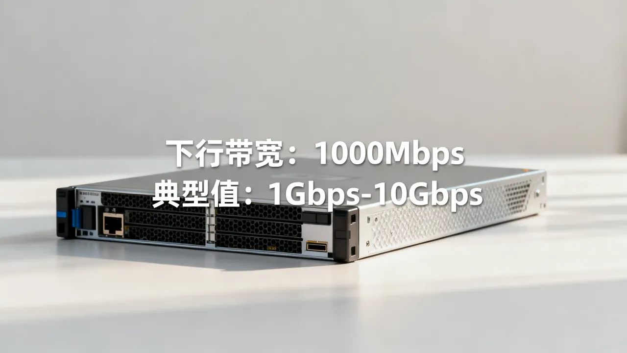 服务器下行宽带是多少，服务器下行带宽一般多少兆？