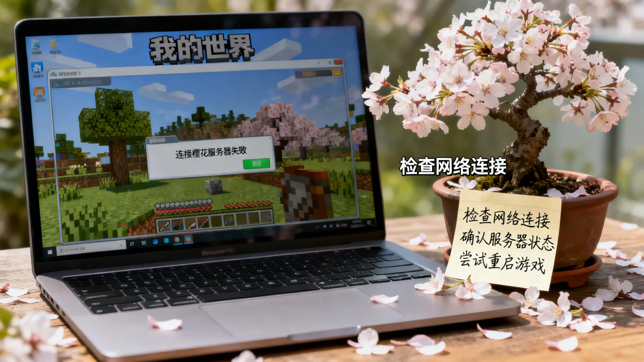 为什么mc樱花服务器进不了，我的世界樱花服进不去怎么解决？