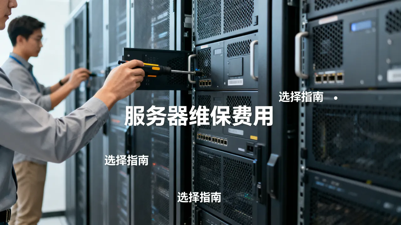 广州服务器维保一年大概要花多少钱？，如何选择