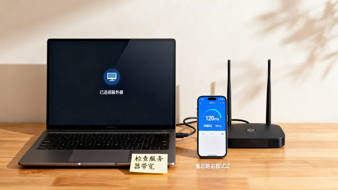 连接服务器后网速慢怎么办，为什么连上服务器网速变差？