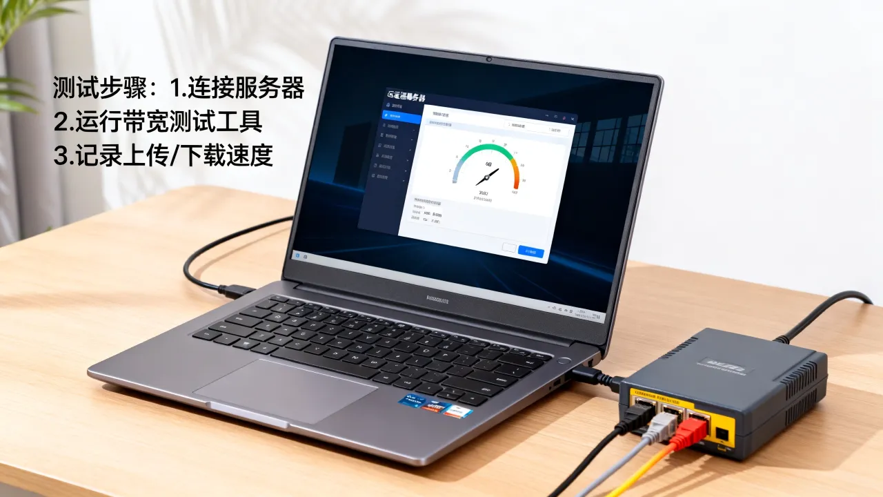远程服务器宽带怎么测试，服务器带宽测试多少正常？