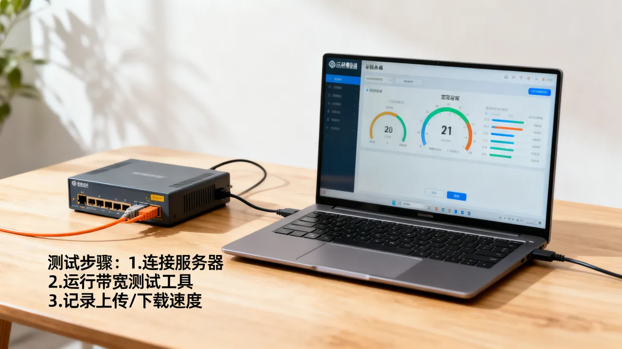 远程服务器宽带怎么测试，服务器带宽测试多少正常？