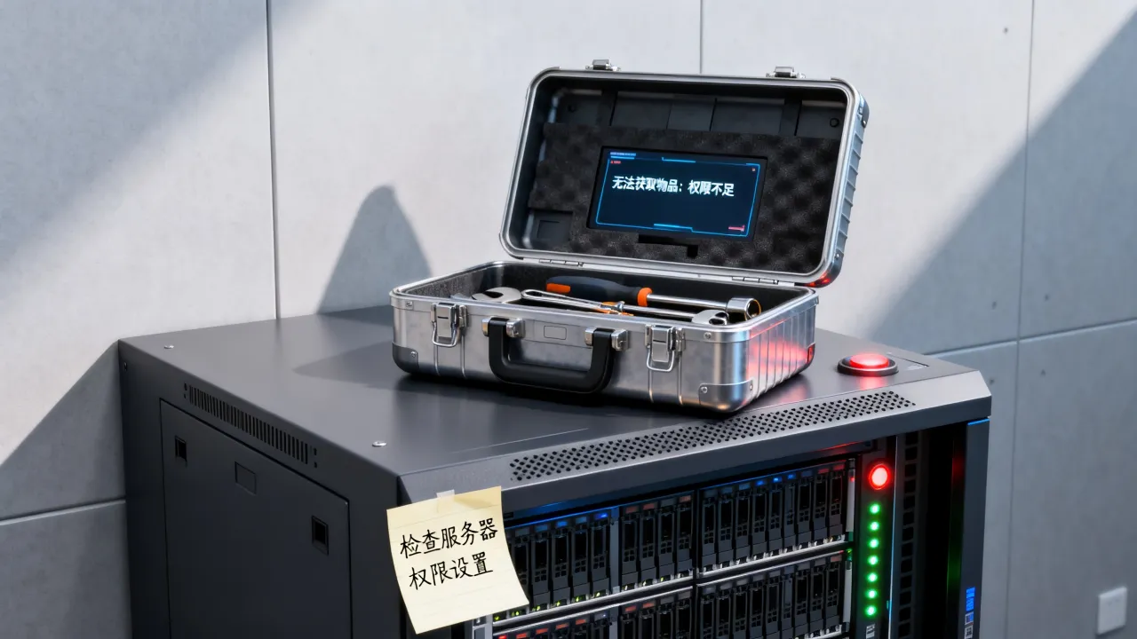 为什么toolbox在服务器拿不了物品？怎么办