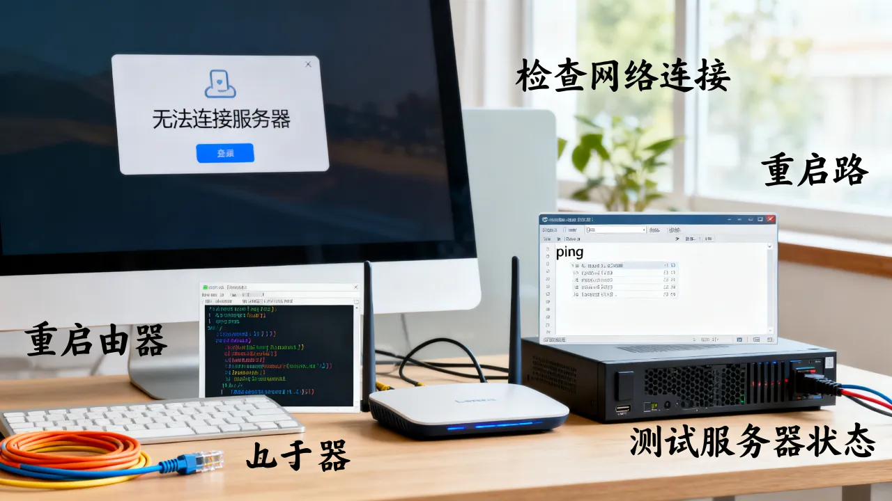 网维大师服务器已断开怎么办，连接失败原因排查