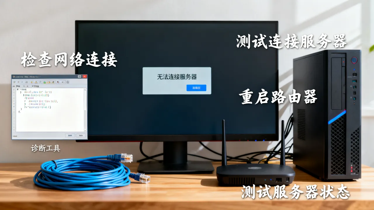 网维大师服务器已断开怎么办，连接失败原因排查