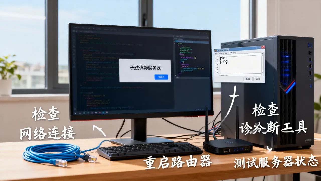 网维大师服务器已断开怎么办，连接失败原因排查