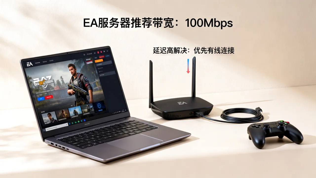 连ea服务器宽带要求多少?玩ea游戏需要多大带宽,延迟高怎么解决? 连ea服务器宽带要求多少?玩ea游戏需要多大带宽,延迟高怎么解决?