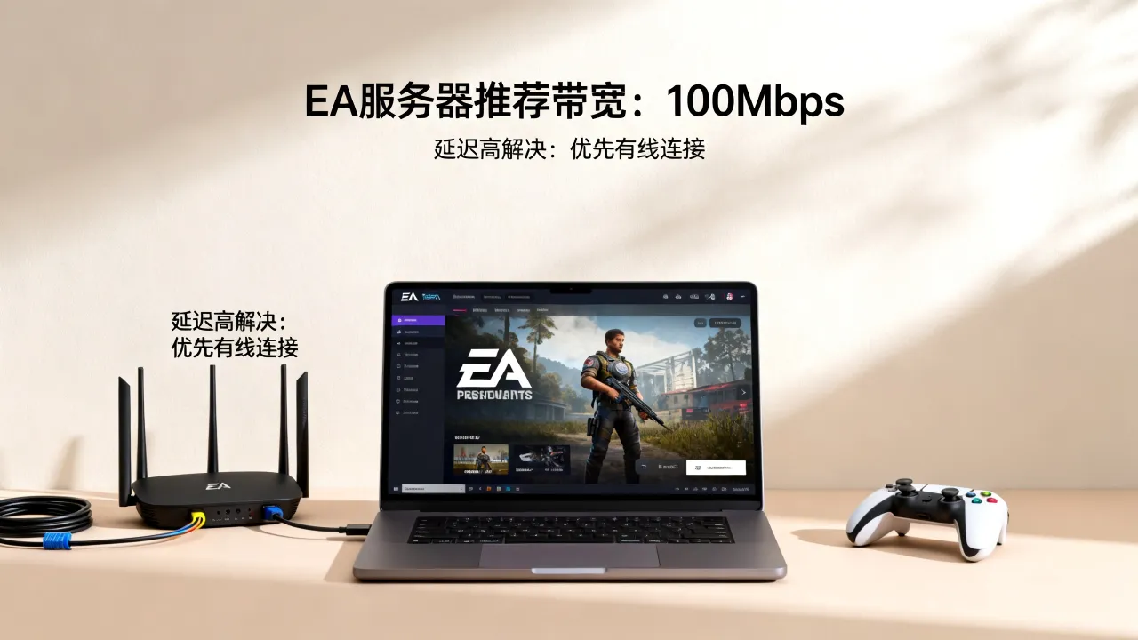 连ea服务器宽带要求多少?玩ea游戏需要多大带宽,延迟高怎么解决? 连ea服务器宽带要求多少?玩ea游戏需要多大带宽,延迟高怎么解决?