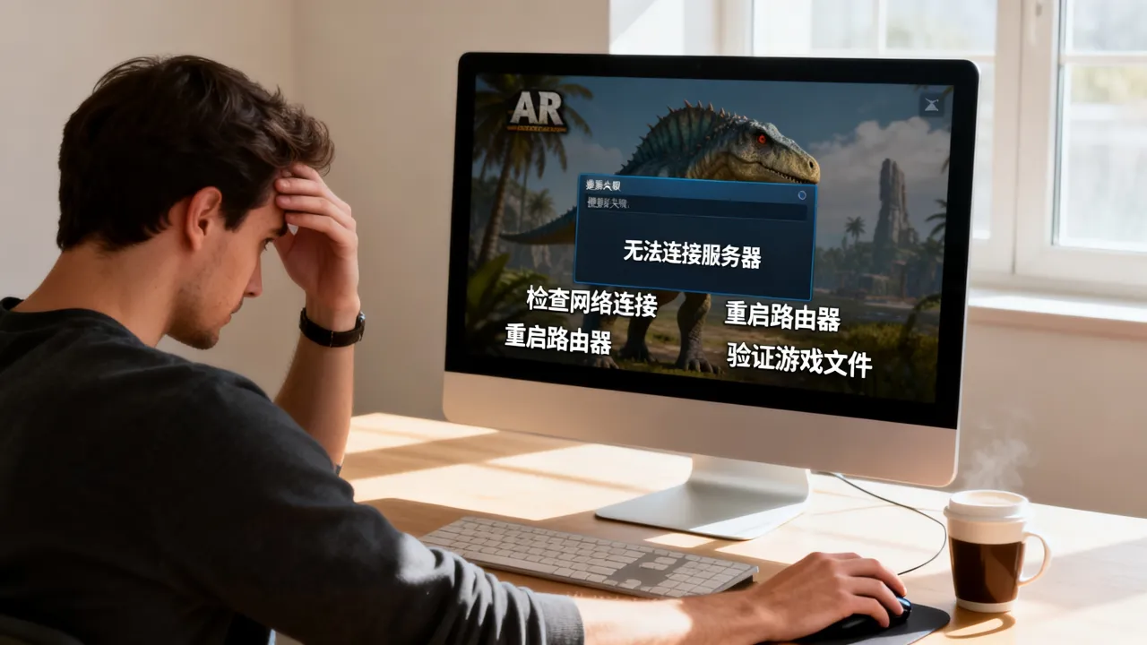 ark为什么突然搜不到服务器了，怎么解决