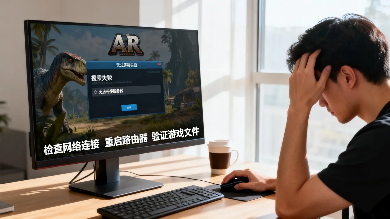 ark为什么突然搜不到服务器了，怎么解决
