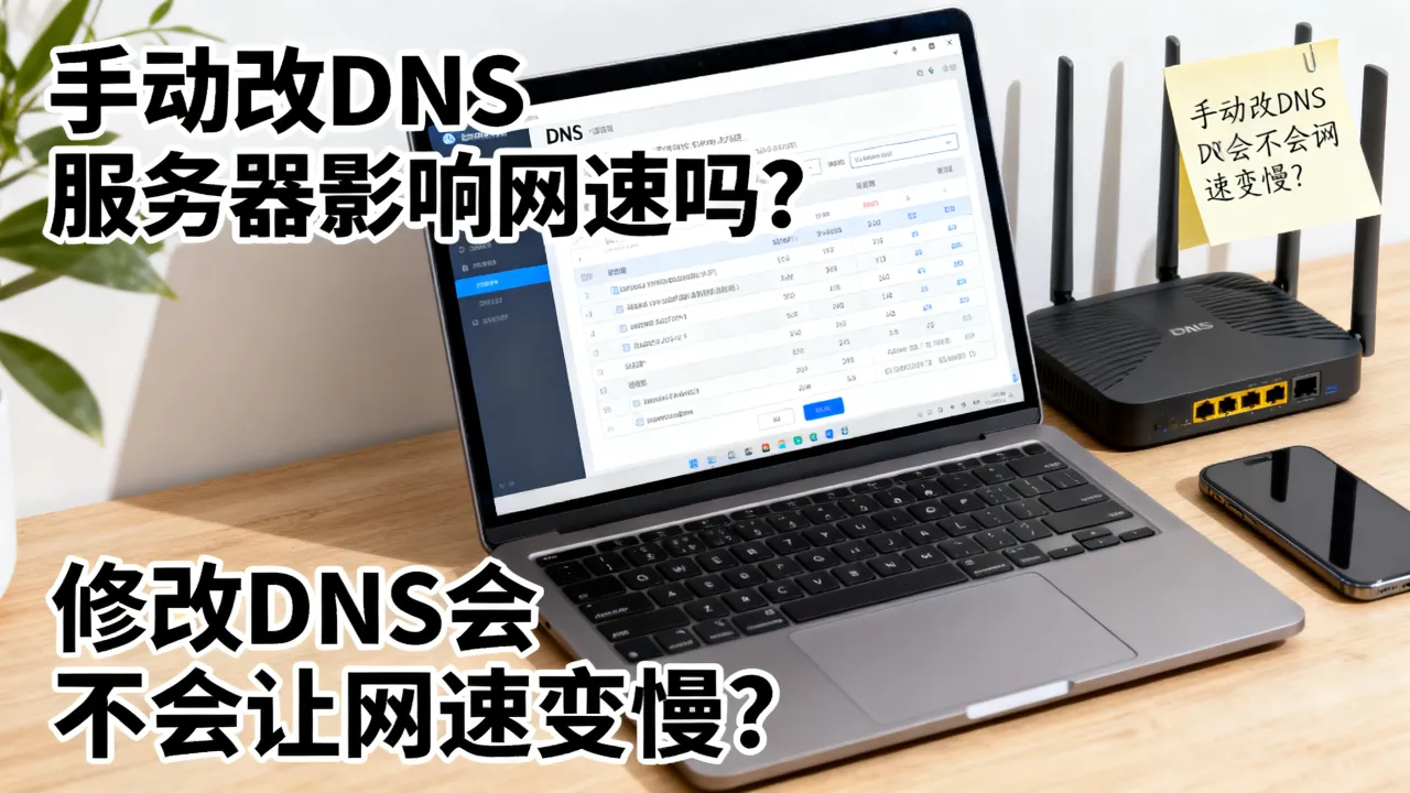 手动改DNS服务器影响网速吗，修改DNS会不会让网速变慢