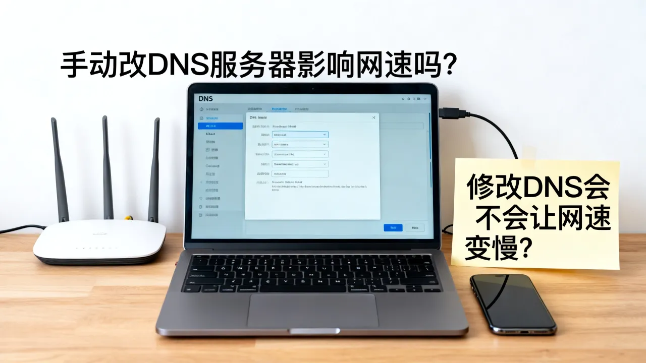 手动改DNS服务器影响网速吗，修改DNS会不会让网速变慢