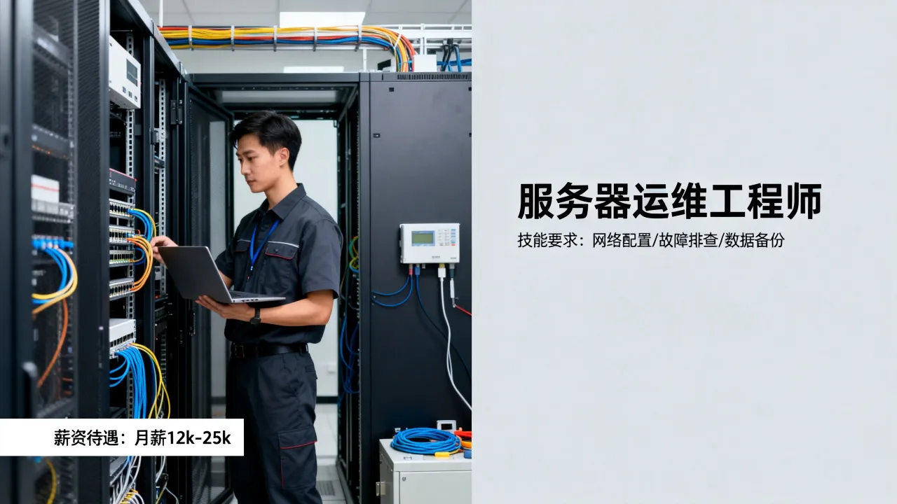 服务器运维工程师要求有哪些，薪资待遇怎么样？