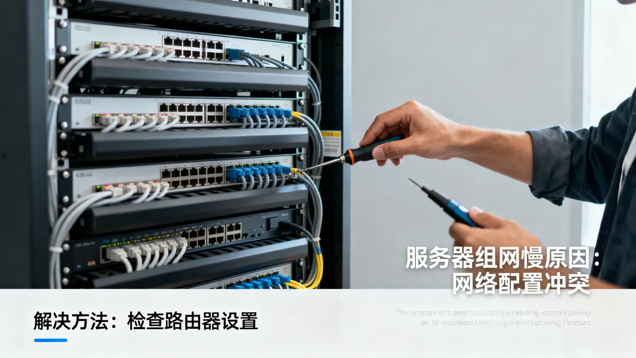 服务器为什么组网慢呢，服务器组网慢怎么解决
