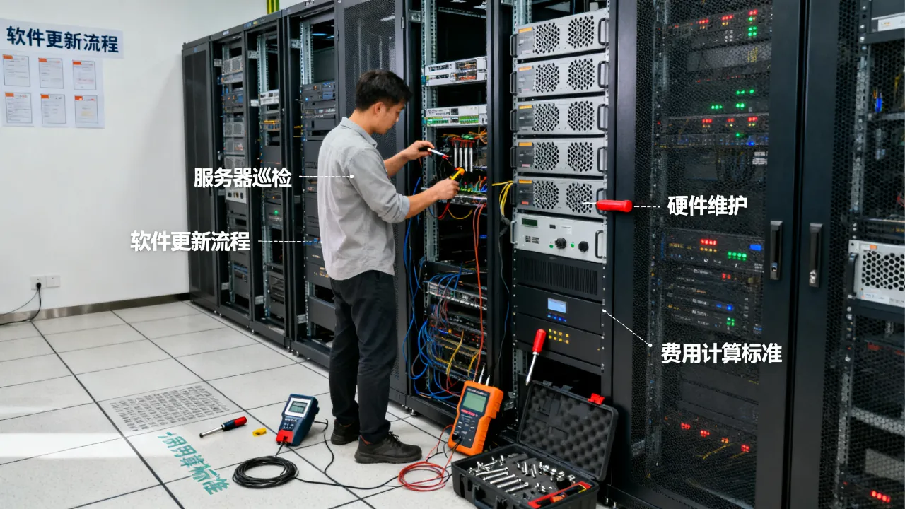 服务器维保项目的具体服务包括哪些，费用怎么算
