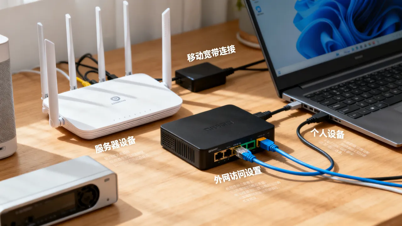 移动宽带有服务器吗，如何搭建个人服务器外网访问