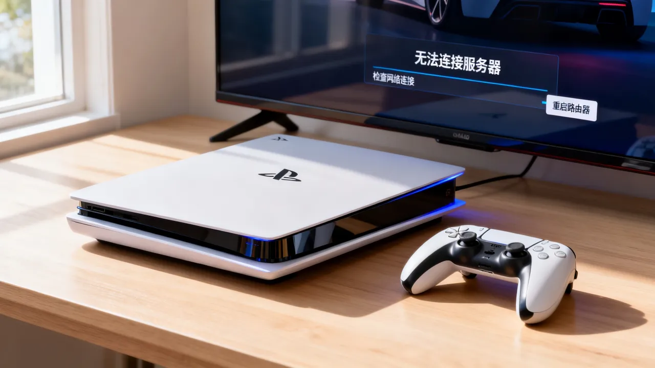 PS5无法连接服务器是为什么，PS5网络连接失败怎么解决？