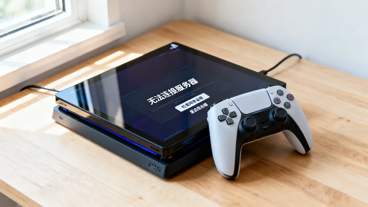 PS5无法连接服务器是为什么，PS5网络连接失败怎么解决？