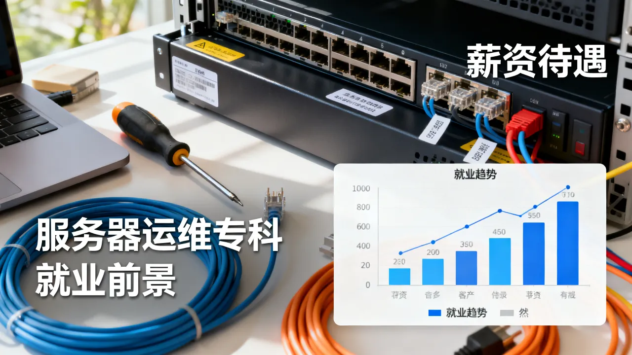 服务器运维专科怎么样，就业前景和薪资待遇如何？
