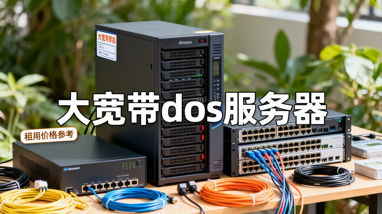 大宽带dos服务器如何选择，租用价格是多少？