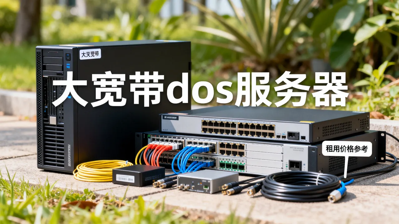 大宽带dos服务器如何选择，租用价格是多少？