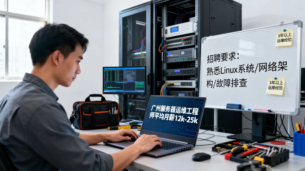 广州服务器运维工程师工资待遇怎么样，招聘要求有哪些？