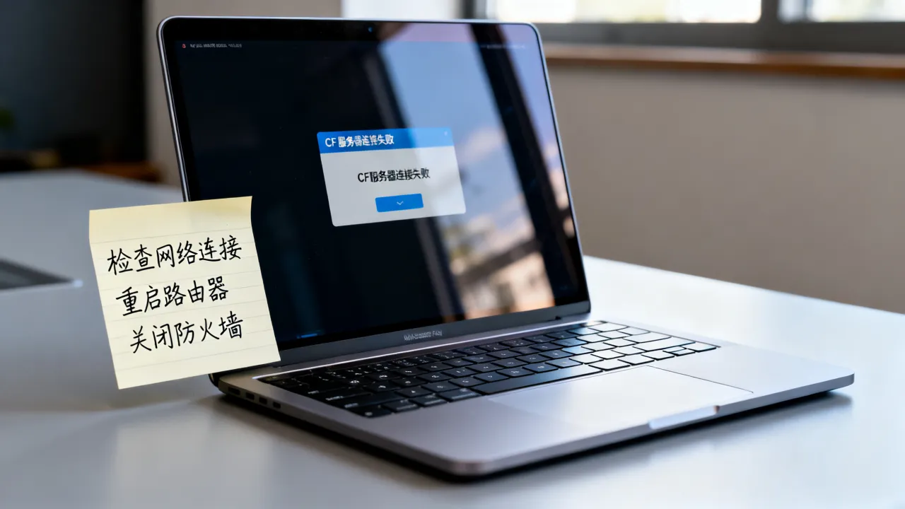 为什么cf登陆服务器连接失败怎么办啊，cf连接服务器失败原因及解决方法